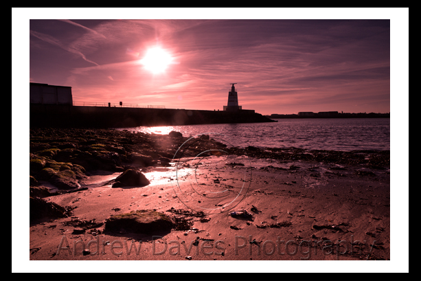 Hartlepool Headland in colour