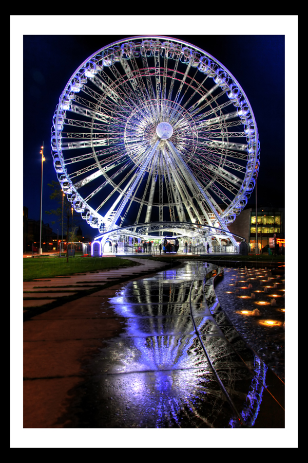 middlesbrough at night photo print  andrew davies