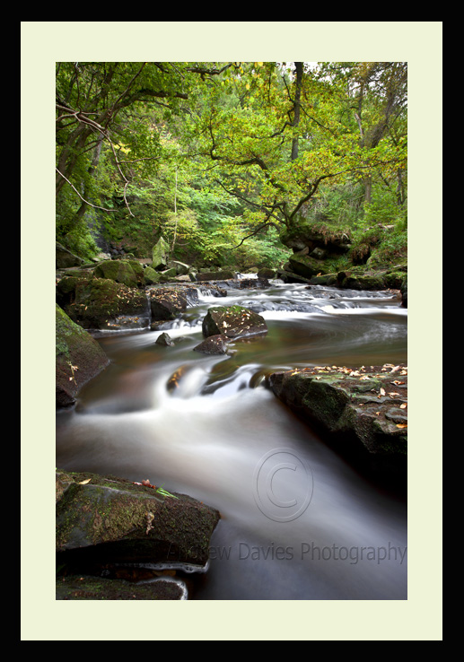 mallyan spout falls yorkshire landscape print photo