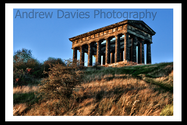 Penshaw monument north east landscape print