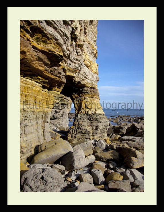 Marsden Rock north east landscape print photo