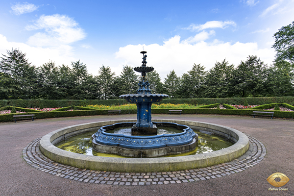 Ropner Park fountain, stockton on tees print