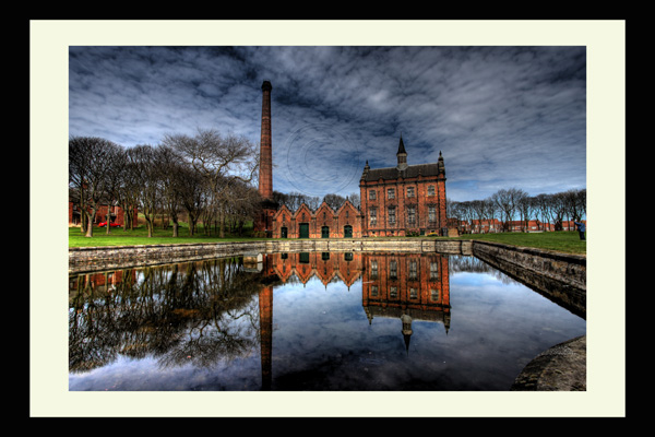 Ryehope engine museum sunderland landscape print