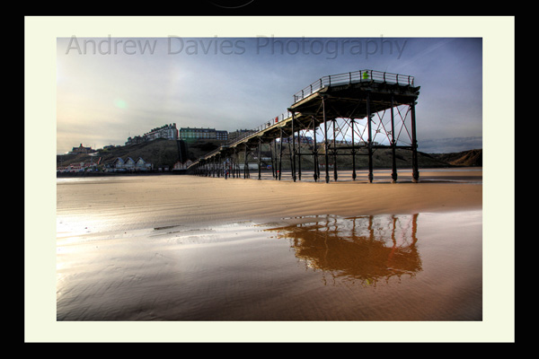 Saltburn by the sea pier photo print