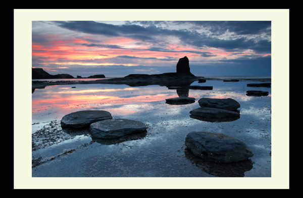 Saltwick Bay Whitby Landscape print photo