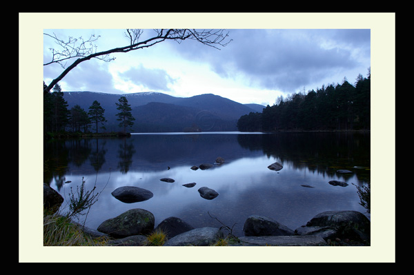 loch an eilean scottish highlands