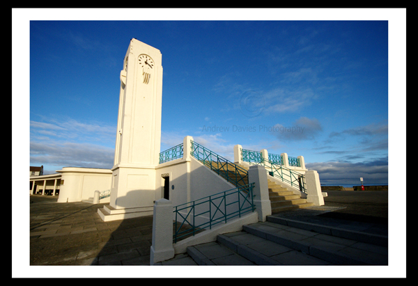 seaton carew sea front art deco print