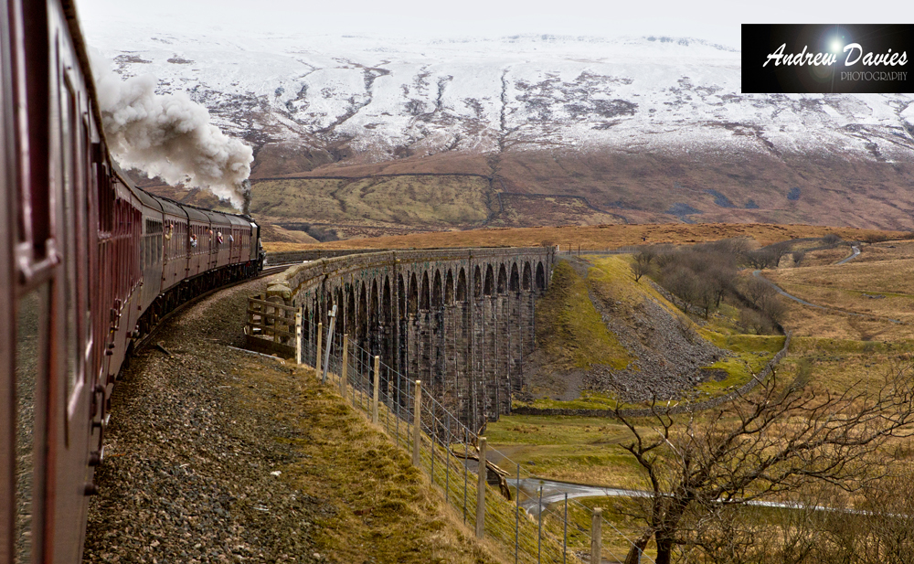 settle to carlisle steam locomotive print