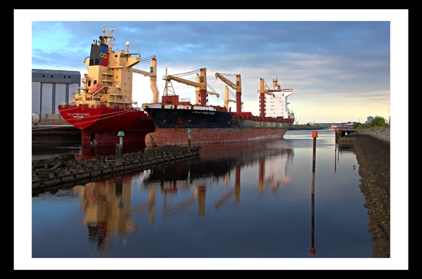 middlesbrough river photo print  andrew davies photo print