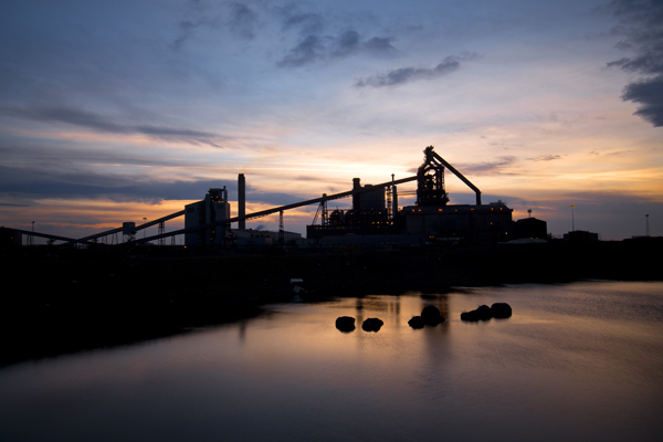 redcar blast furnace and steel works