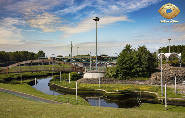 Tees Barrage Whitewater Watersports Daytime photo print