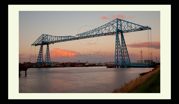 transporter bridge middlesbrough photo print