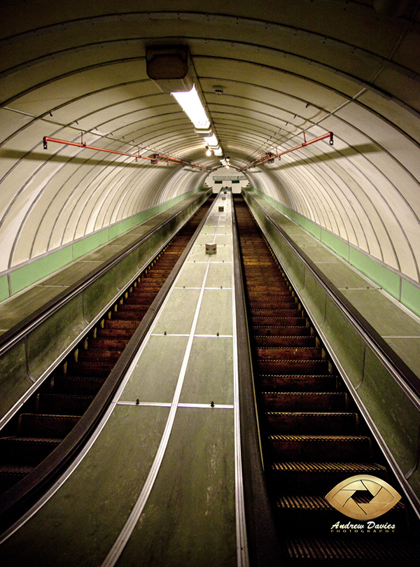 tyne pedestrian tunnel newcastle gateshead 2010