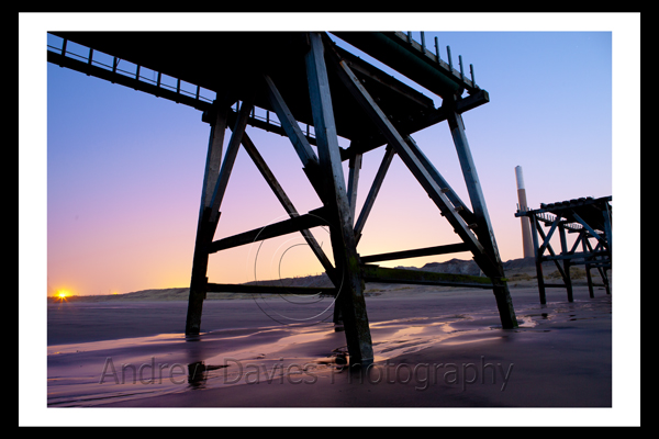 Urban Art Derelict Pier Photography Night shot