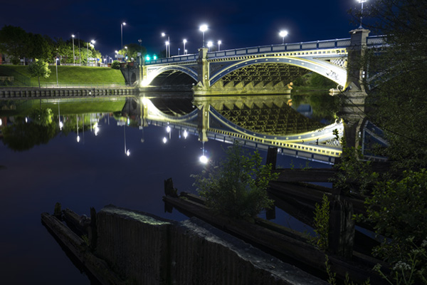 Victoria Bridge Stockton photo print 2