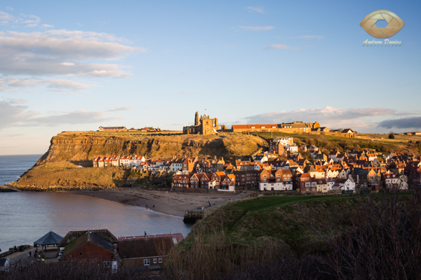 Whitby Landscape from Whale Bones
