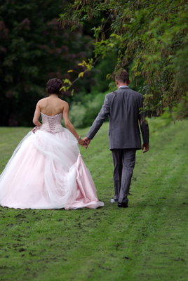 lumley castle wedding venue photos