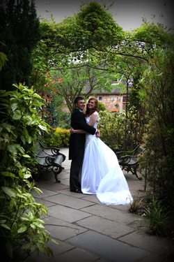 wedding photos lumley castle