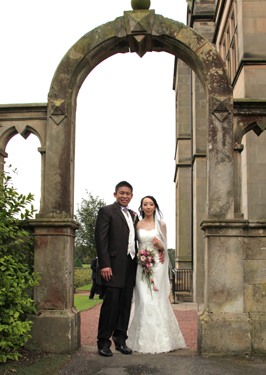 matfen hall northumberland wedding photo