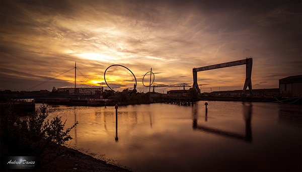 Middlehaven and Middlesbrough Riverside College photo print