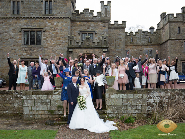 otterburn castle wedding photos photographer