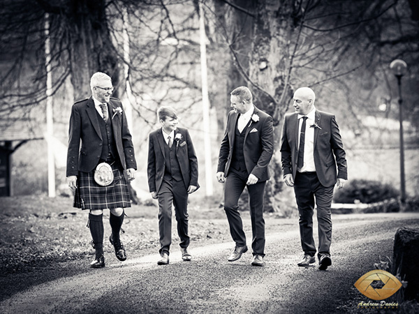 otterburn castle wedding photos photographer