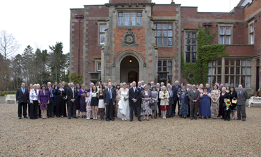 wedding photos otterburn hall northumberland