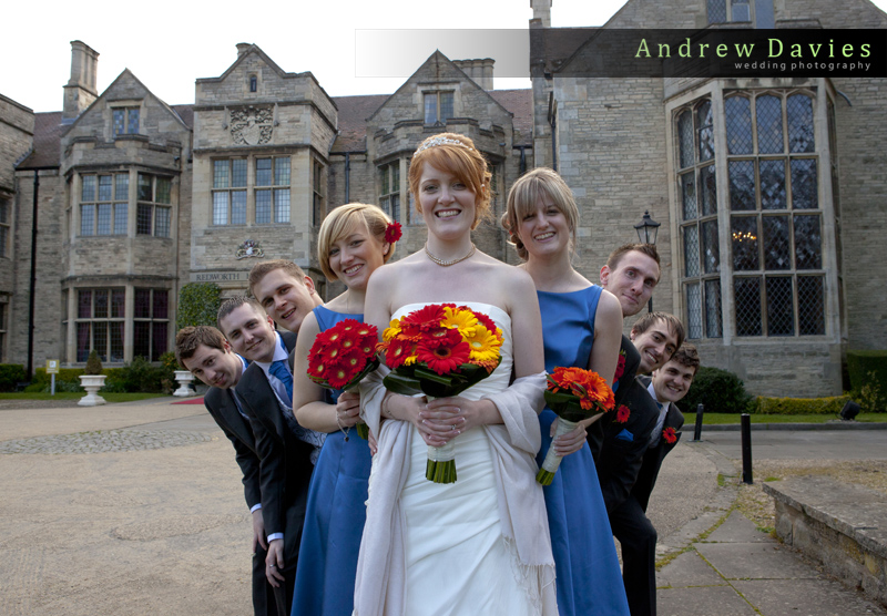 redworth hall wedding photo