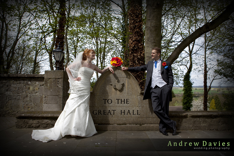 redworth hall wedding photo