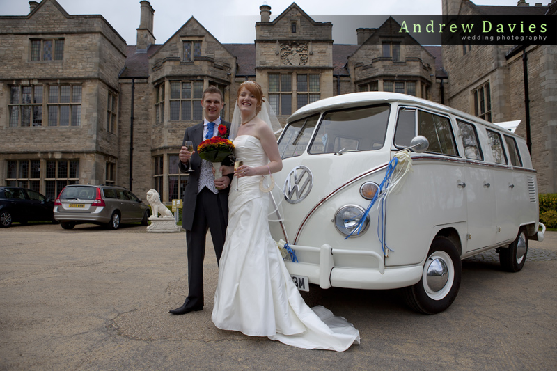 redworth hall wedding photo