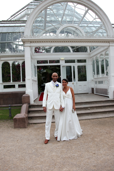 sefton park palm house wedding photos