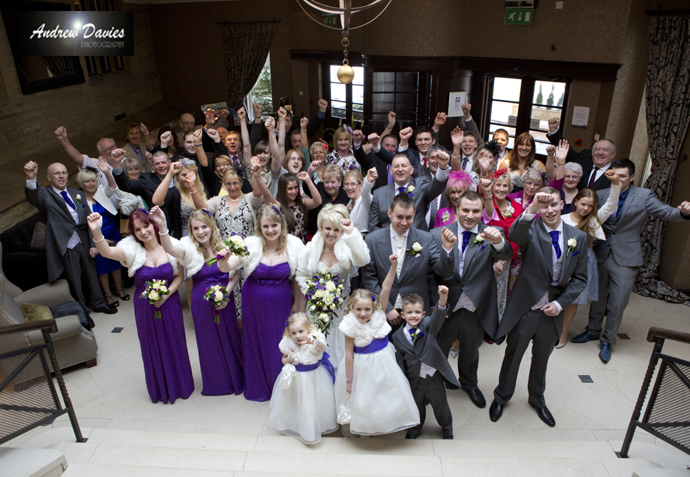 slaley hall northumberland wedding photos