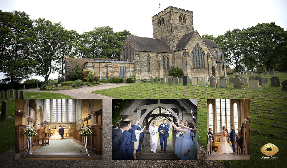 st mary the virgin church nunthorpe teesside wedding photos