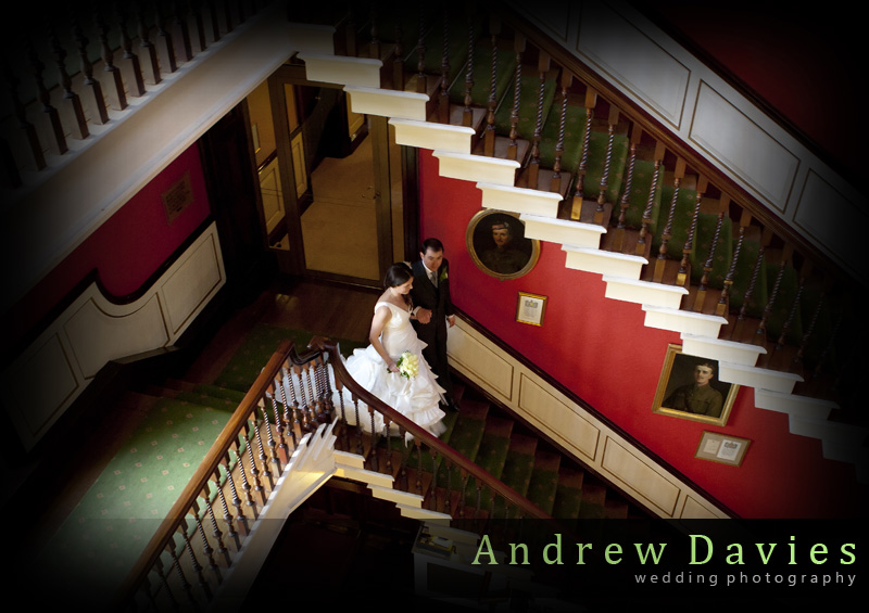 swinton park wedding photograph andrew davies north east and yorkshire wedding photographer