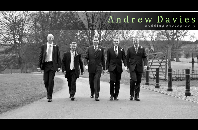 swinton park wedding photograph andrew davies north east and yorkshire wedding photographer