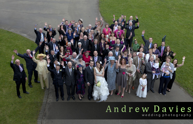 swinton park wedding photograph andrew davies north east and yorkshire wedding photographer