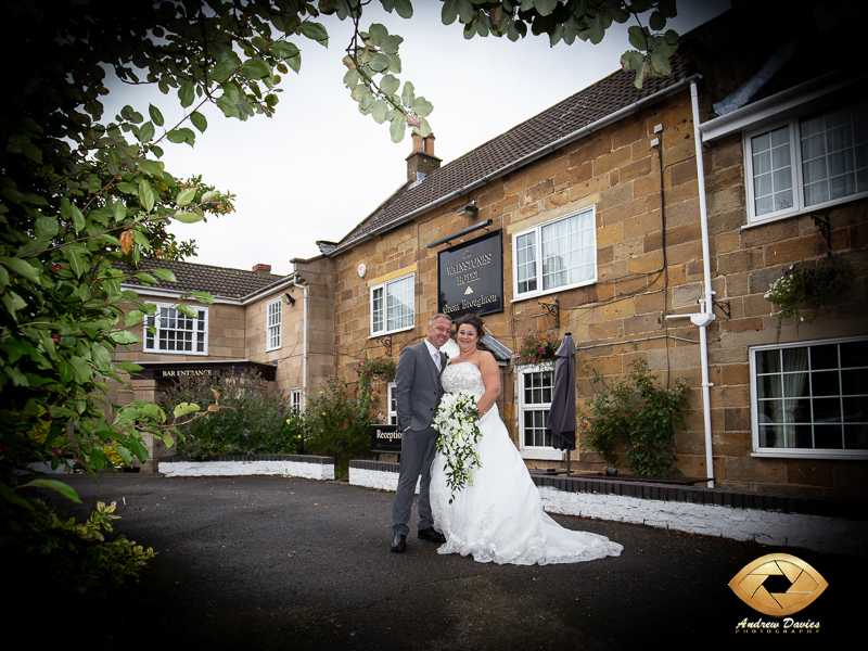 wainstones hotel great broughton wedding photos