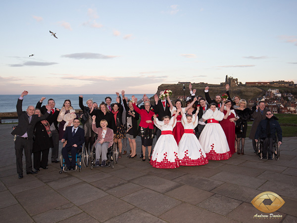 whitby wedding photographer group