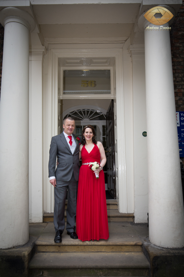 York Register Office Wedding Photo